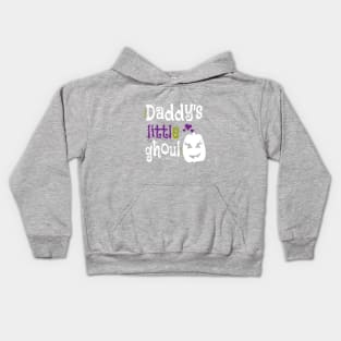 Daddy's Little Ghoul Cute Halloween Kids Hoodie